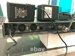 Sennheiser IEM G2 2 transmitters & 2 receivers A 518-554 wireless 2000 EK SR G3
