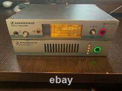 Sennheiser IEM ew300 G3 (Transmitter/Receiver) + AC3 combiner/antenna