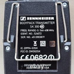 Sennheiser SK 300 G3 Bodypack Transmitter Range G (566-608 MHz) ew300 G3