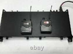 Sennheiser SR 2050 Stereo IEM Transmitter with 2 EK 2000 Receivers Bw 626-698 MHz