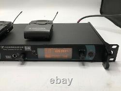 Sennheiser SR 2050 Stereo IEM Transmitter with 2 EK 2000 Receivers Bw 626-698 MHz