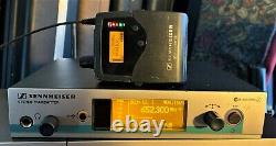 Sennheiser ew 300 IEM G3 SYSTEM FREQ RANGE B Transmitter and Receiver