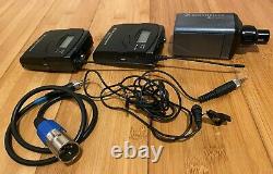 Sennheiser ew100 ENG Set G3 Wireless Microphone Transmitter Receiver Lav Mic XLR