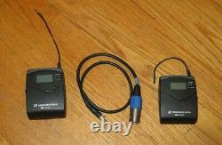 Sennheiser ew100 G2 Bodypack SK100 Transmitter & Receiver 518-554MHz