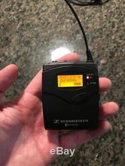 Sennheiser ew100 G3 Wireless Mic/Guitar Receiver & Transmitter Pack (Lavalier)