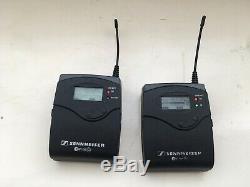Sennheiser ew100 g2 camera set bodypack transmitter receiver ch70 69 beltpack uk