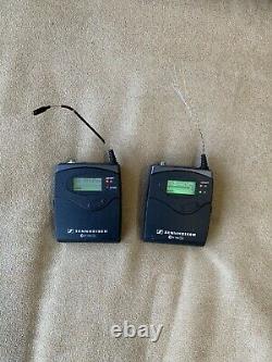 Sennheiser wireless microphone ew100 G2 Transmitter and Receiver, No Lav mic