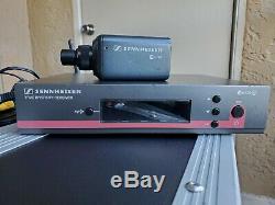Sennheiser wireless receiver ew 100 G3 and plug on transmitter SKP 100 B-Range