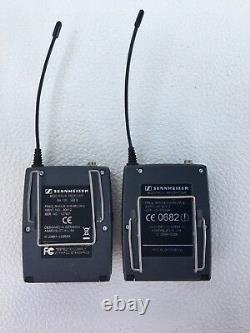 Sennhieser EW100 G2 B Band Wireless Receiver and Transmitter Bodypacks Set