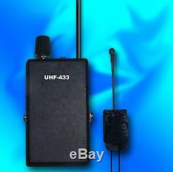 Set 110 / 220V UHF Mains Room Quartz Transmitter / PLL Receiver STABLE & SAFE