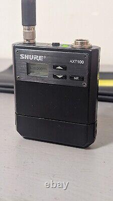 Shure AXT100 Axient Beltpack Transmitter J5 Band (578-638 MHz)