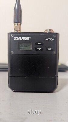 Shure AXT100 Axient Beltpack Transmitter J5 Band (578-638 MHz)