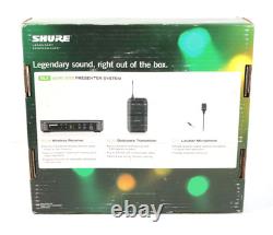 Shure BLX14/CVL-H9 Wireless Lavalier Microphone Mic System 512-542 MHz New w166
