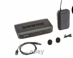 Shure BLX14/CVL Wireless Microphone System with BLX4 Receiver, BLX1 Bodypack