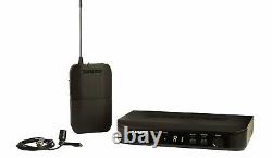 Shure BLX14/CVL Wireless Microphone System with BLX4 Receiver, BLX1 Bodypack