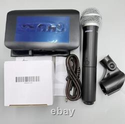 Shure BLX24 PG58 Vocal System withBLX4 Wireless Receiver and Handheld Transmit New