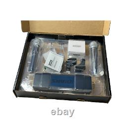 Shure BLX288/PG58 Wireless Microphone System Channel Receiver H11 Band Authentic