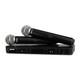 Shure Blx288-sm58 H11 Frequency Band Wireless Dual Microphone System Silver