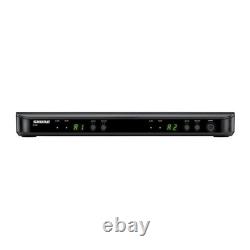 Shure BLX288-SM58 H11 Frequency Band Wireless Dual Microphone System Silver