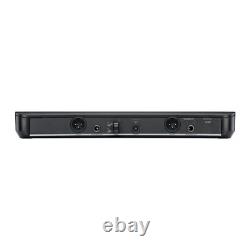 Shure BLX288-SM58 H11 Frequency Band Wireless Dual Microphone System Silver