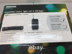 Shure BLX4 H9 512-542MHz Wireless Receiver + Transmitter BLX1 J11 + AC Adapter