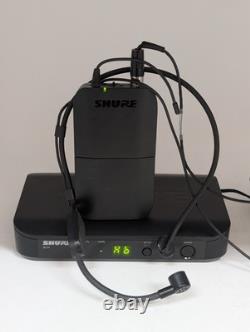 Shure BLX4 Wireless Receiver BLX1 Bodypack Transmitter H9 Band Headset Mic Power