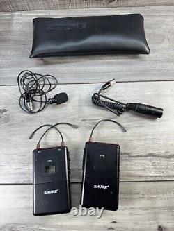 Shure FP5 and FP1 H5 Wireless Bodypack Transmitter And Receiver