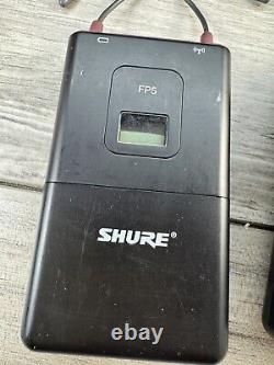 Shure FP5 and FP1 H5 Wireless Bodypack Transmitter And Receiver