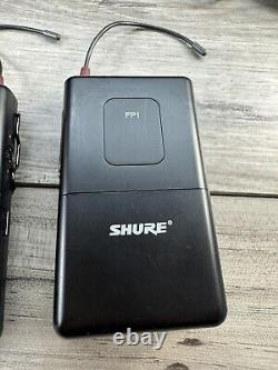 Shure FP5 and FP1 H5 Wireless Bodypack Transmitter And Receiver