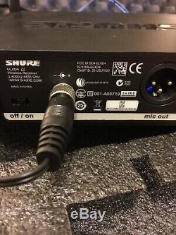 Shure GLXD4/SM58 Wireless Microphone Radio Mic Kit Transmitter Receiver