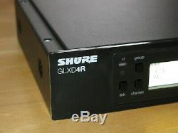 Shure GLXD4R Advanced Wireless Receiver with GLXD-2 / SM58 Microphone Transmitter