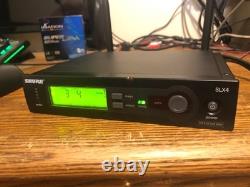 Shure MX890 Transmitter MX410 10 Microphone SLX4 518-542 MHz Wireless Receiver