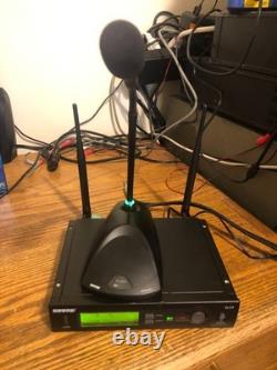 Shure MX890 Transmitter MX410 10 Microphone SLX4 518-542 MHz Wireless Receiver