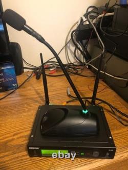 Shure MX890 Transmitter MX410 10 Microphone SLX4 518-542 MHz Wireless Receiver