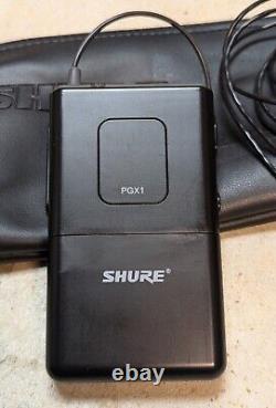 Shure PGX4 Wireless Receiver PGX1 Wireless Transmitter WL93 Lavalier Mic Set