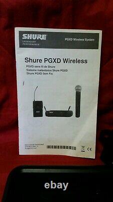 Shure PGXD4 Digital Receiver & PGXD1 Wireless Transmitter