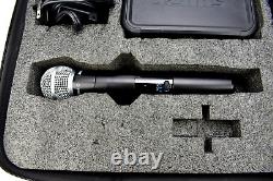 Shure PGXD4 Wireless Receiver System With PGXD1 Transmitter SM58 Microphone & Case
