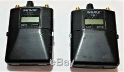 Shure PSM 1000 Transmitter and 2 P10R Receivers J8 554-626MHz