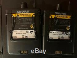 Shure PSM300 Twin with P3T J13 Transmitter and (2) P3RA Receivers