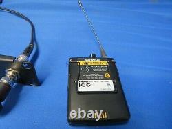 Shure PSM900 P9T Transmitter K1 Band with P9RA Bodypack Receiver Freq 596-632MHz