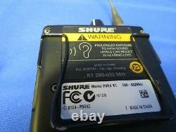 Shure PSM900 P9T Transmitter K1 Band with P9RA Bodypack Receiver Freq 596-632MHz