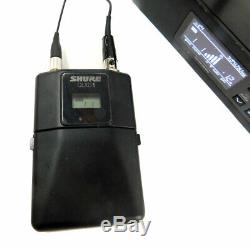 Shure QLXD4 Digital Wireless Receiver with QLXD1 Wireless Transmitter & PG185 Mic