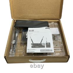 Shure QLXD4 Wireless Receiver H50 Band 534-598 MHz Digital with Antennas Works