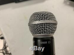Shure SLX24/SM58 Wireless Receiver and Handheld Transmitter H5 518-542 Mhz