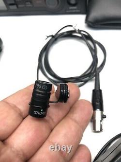 Shure SLX4 Receiver WithTransmitter SLX1 & Mic 185, (572-596Mhz)