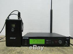 Shure SLX4 Wireless Receiver 470-494 MHz G4 & SLX1 G4 Bodypack Transmitter