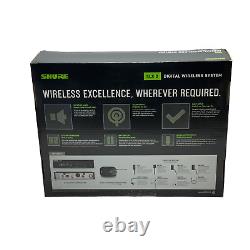 Shure SLXD14 Digital Wireless System SLXD1 Bodypack Transmitter WA305 G58 Band