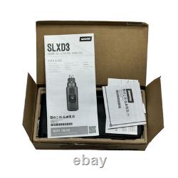 Shure SLXD3 Plug-On Digital Wireless Transmitter Convert XLR Microphones J52