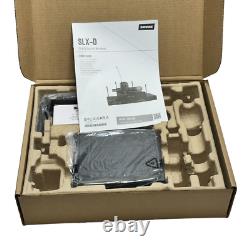 Shure SLXD4 G58 Single Receiver Digital Wireless Band G58 470 to 514 MHz Open