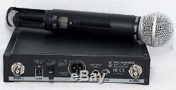 Shure Slx4 Wireless Receiver, Slx2 Transmitter With Sm58 (freq R5-800 -820mhz)